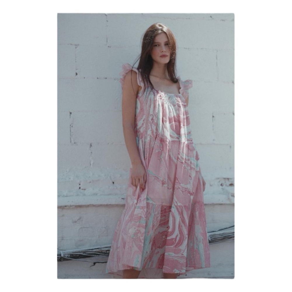 St. Roche Rowena Dress - Pink NWT